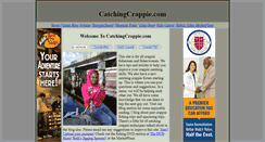 Desktop Screenshot of catchingcrappie.com